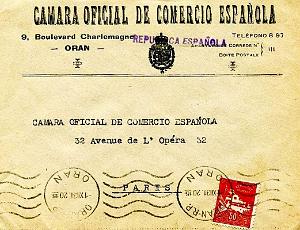 Oran enveloppes pub 1066